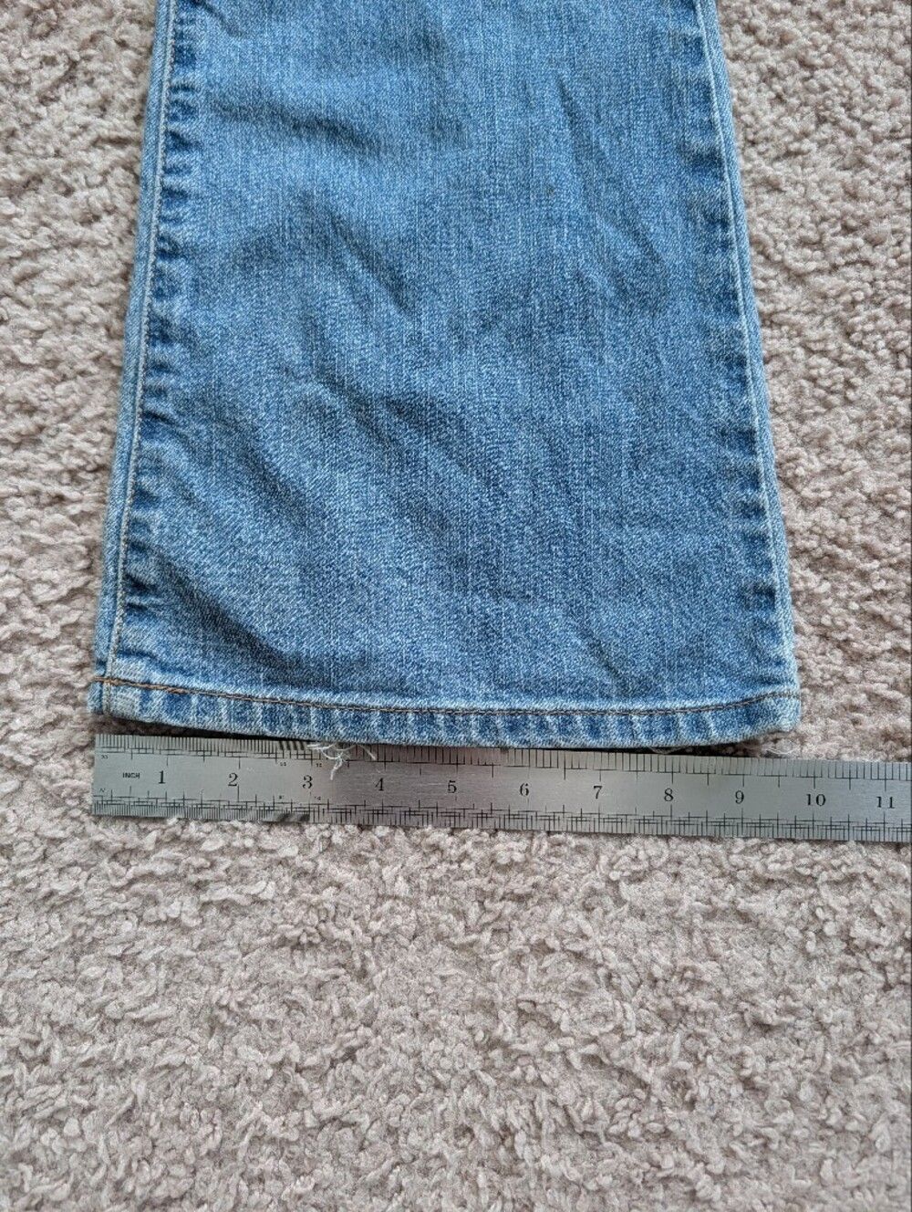 American Eagle Womens Medium Wash Vintage Y2k Low Rise Bootcut Jeans Size 6 - Picture 16 of 16